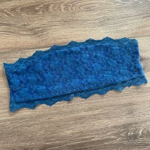 Love Culture Lace Bandeau Royal Blue Large